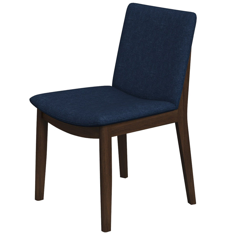 Laura - Mid-Century Modern Solid Wood Dining Chair (Set of 2)