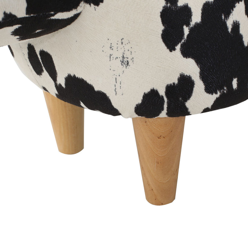 Cow Shaped Ottoman Footstool