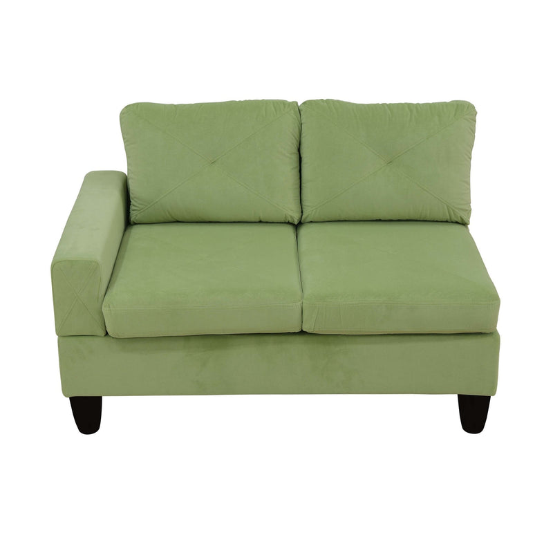 Modular L - Shaped Sectional Sofa 6 Seater 4 Piece Couch With Chaise
