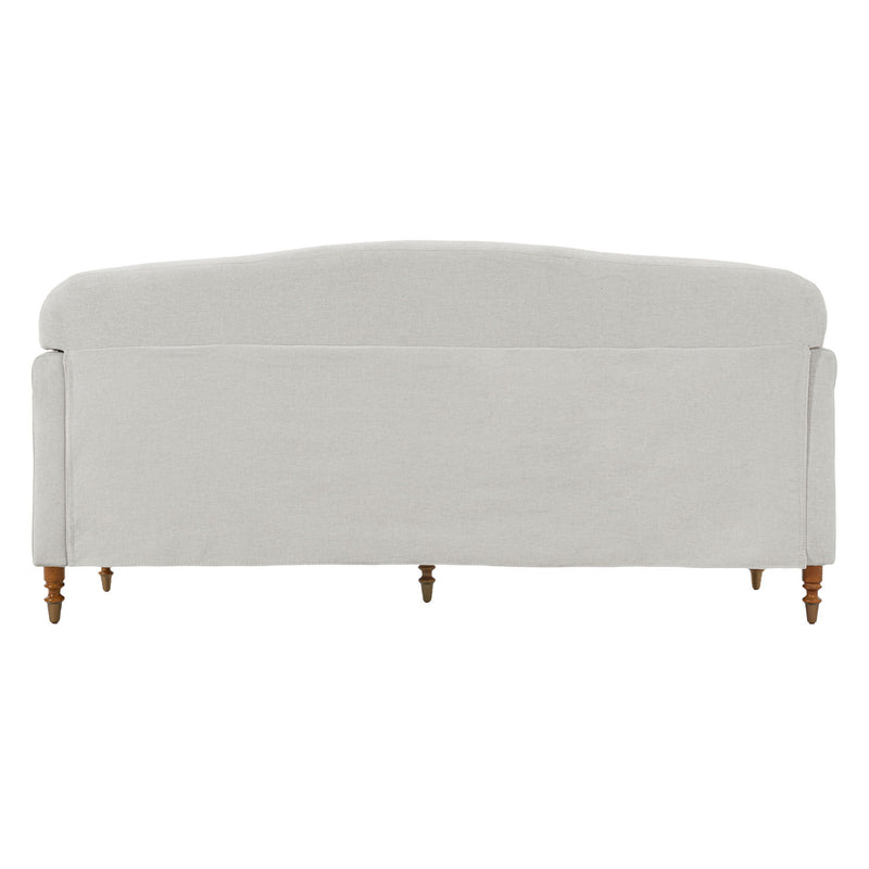 Loveseat Sofa, 2 Seater Couch With Rolled Arms