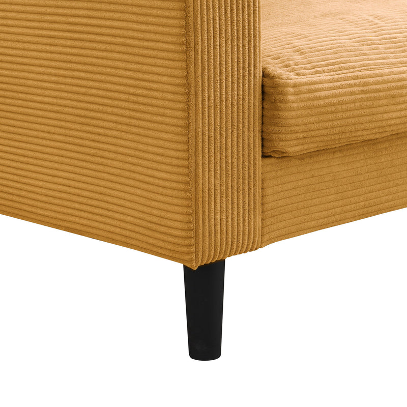 Modern Upholstered Resilience Three Seater Sofa