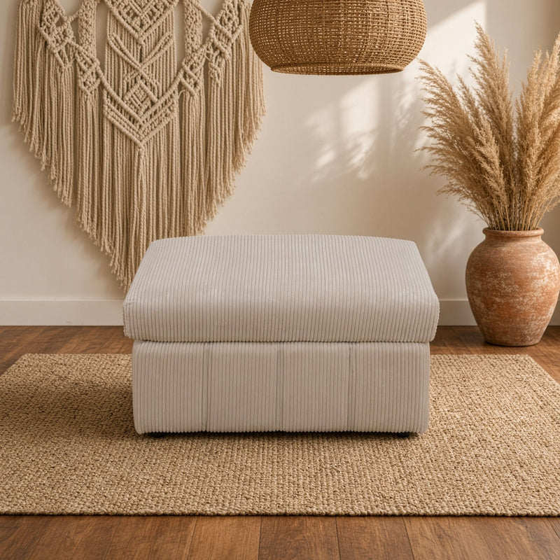 Oversized Ottoman Footrest, Living Room Accent