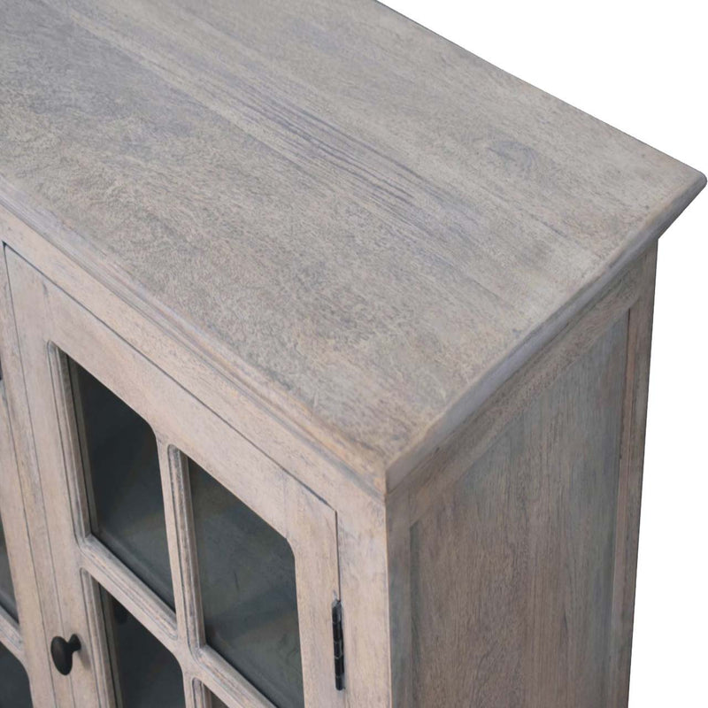 Triple Glazed Cabinet - Beige