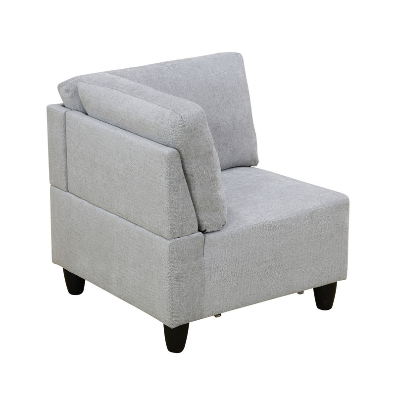 8 Piece Modular U - Shape Sectional Sofa