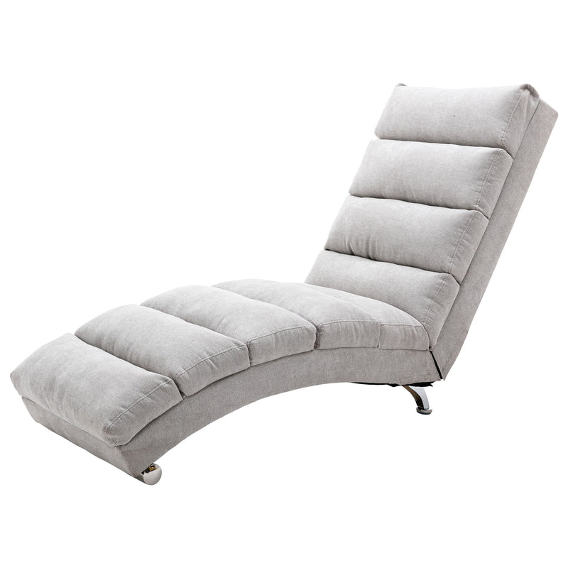 Massage Chaise Lounge Indoor With Remote Control, Ergonomic Electric Massage Lounger