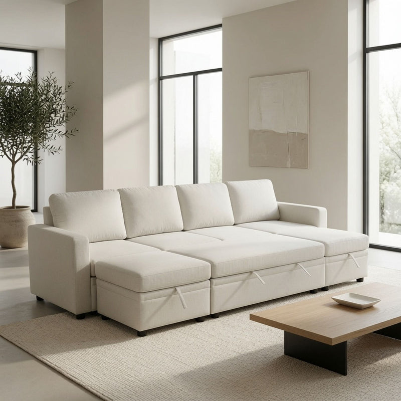 Square Ottoman For Living Room