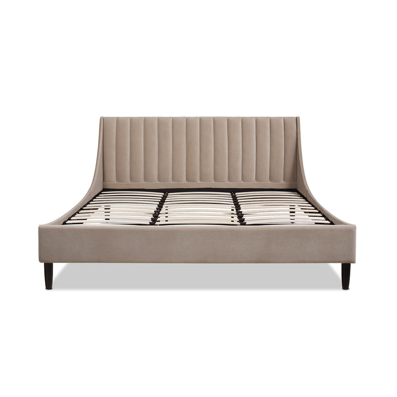 Aspen - Vertical Tufted Headboard Platform Bed