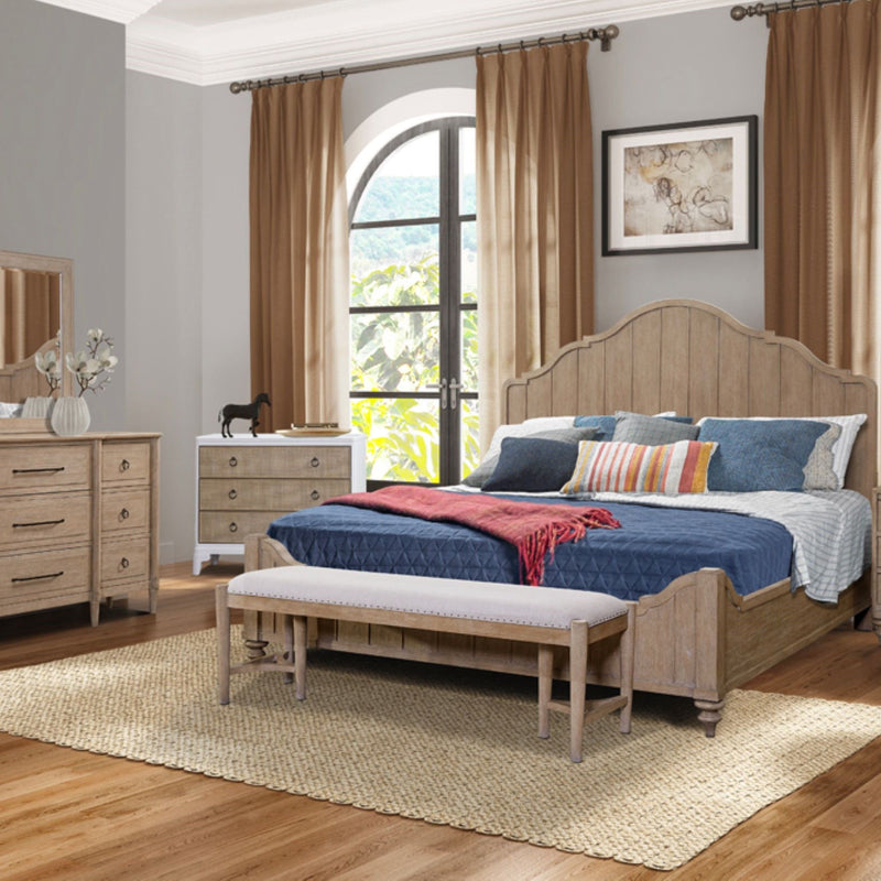 3 Drawer Nightstand - Sand