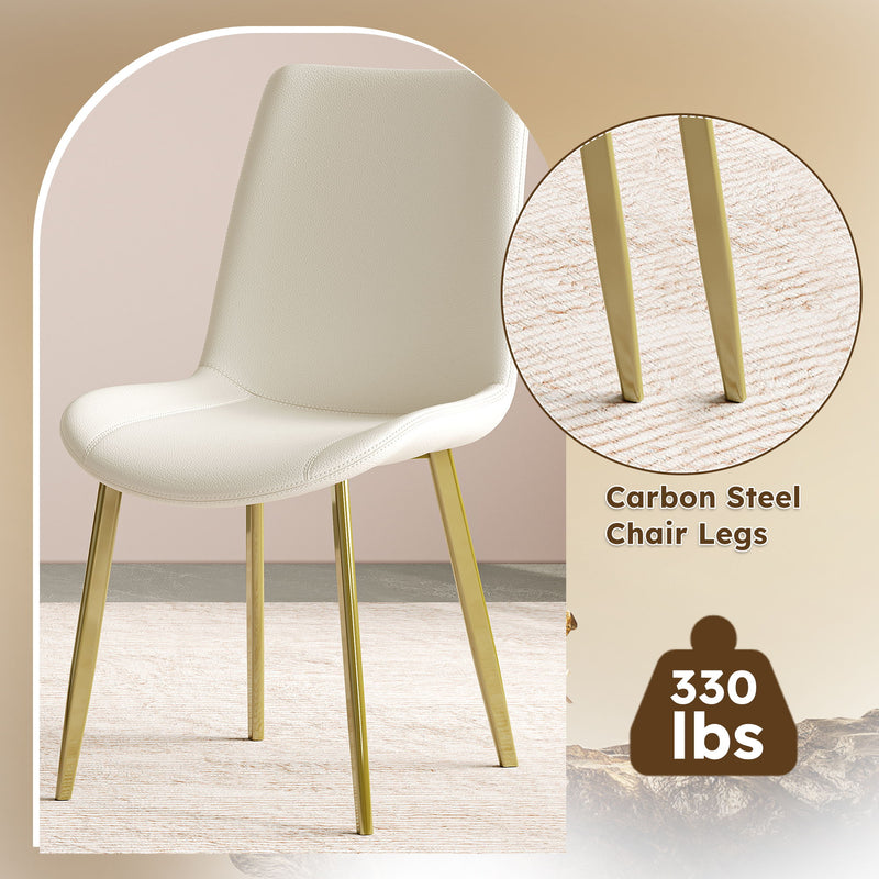 Modern Dining Chairs Ergonomic Design For Kitchen (Set of 4)