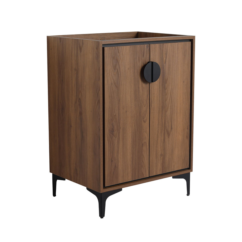 Modern Bathroom Vanity Storage Cabinet With Soft Closing Doors And Engineered Wood Construction