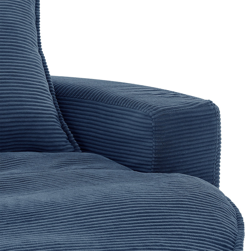 360° Swivel Accent Barrel Chair With Dual Layer Cushion And 3 Removable Pillows