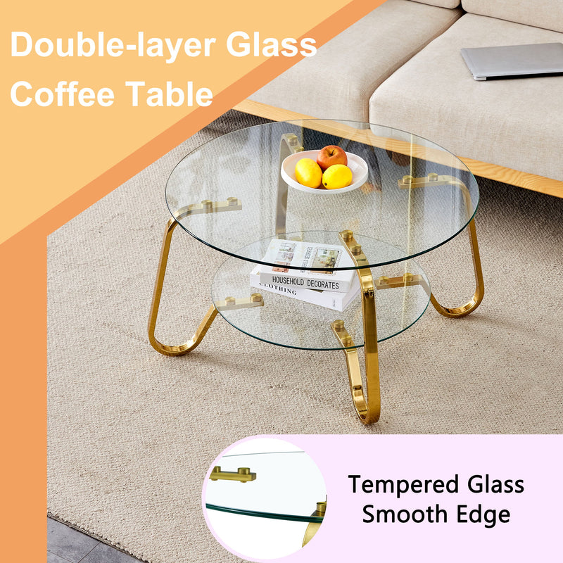 Double Layer Coffee Table
