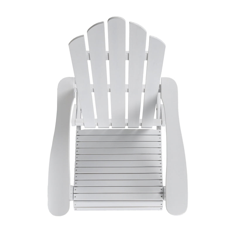 Aurascape - Outdoor Acacia Wood Foldable Adirondack Chair
