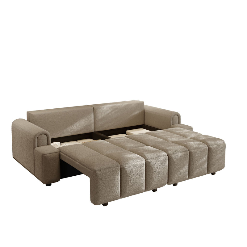4 Seater Modern Couch With Seats Storage