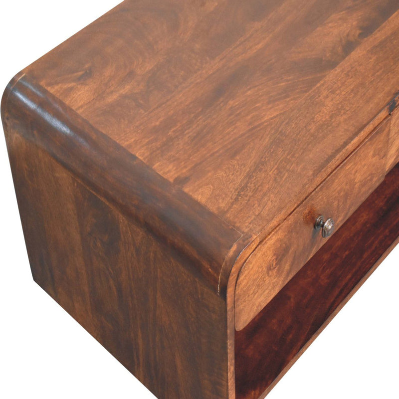 Arvessa - Slim Coffee Table - Dark Brown