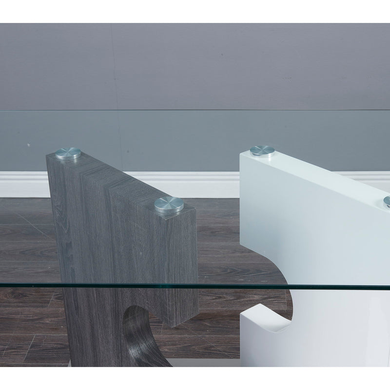Iris - Dining Table - Gray