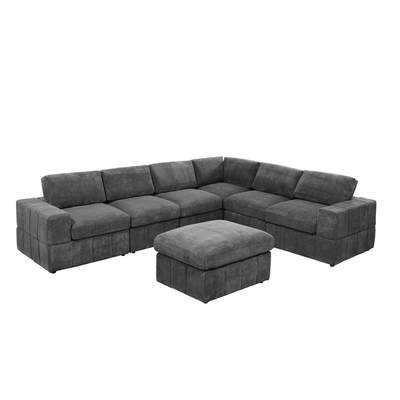 Oversized Ottoman Footrest, Living Room Accent
