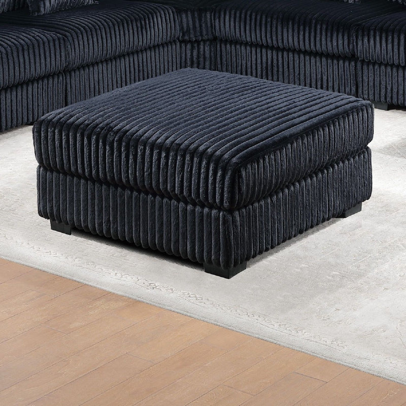 Contemporary Soft Upholstered Ottoman