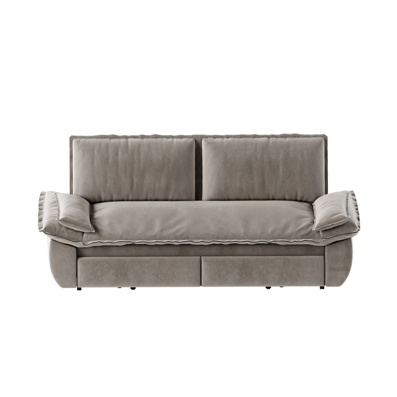 Queen Pull Out Bed, 3 In 1 Convertible Sleeper Sofa