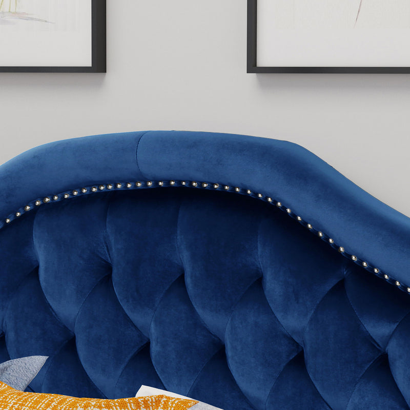 Kaarina - Contemporary Tufted Fabric Headboard