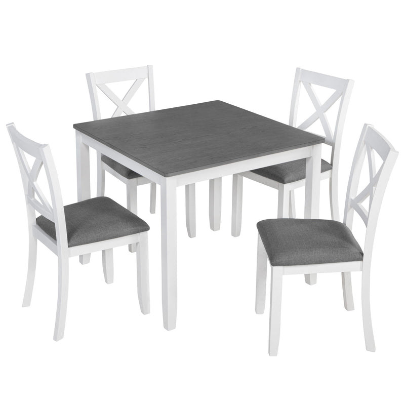 Modern Dining Table Set With Chairs For Kitchen