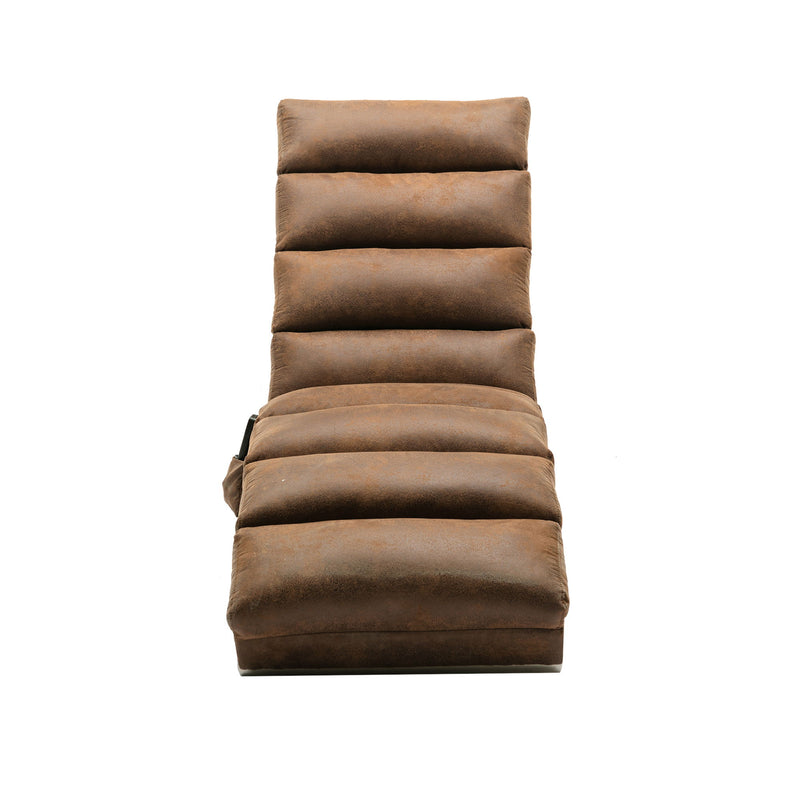 Massage Chaise Lounge Indoor With Remote Control, Ergonomic Electric Massage Lounger