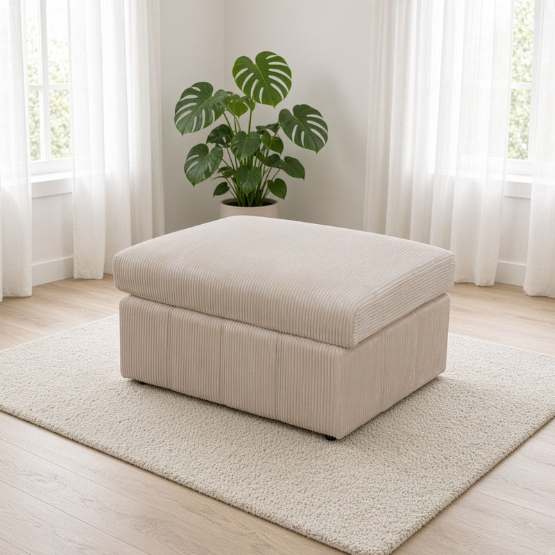 Oversized Ottoman Footrest, Living Room Accent