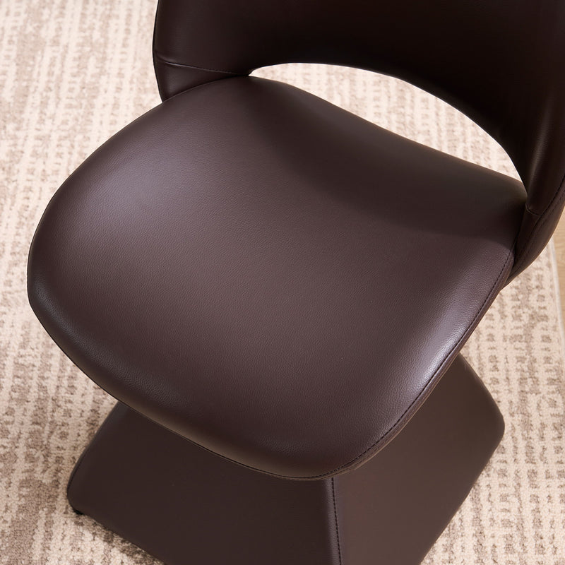 Modern Swivel Dining Chair With High Back