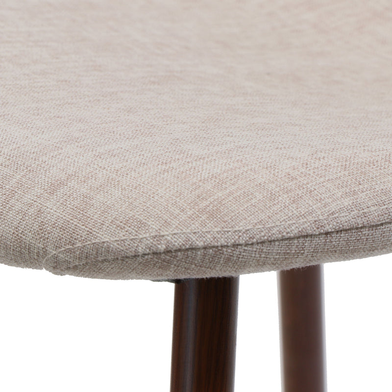 Elegant Dining Chair Set With Fabric