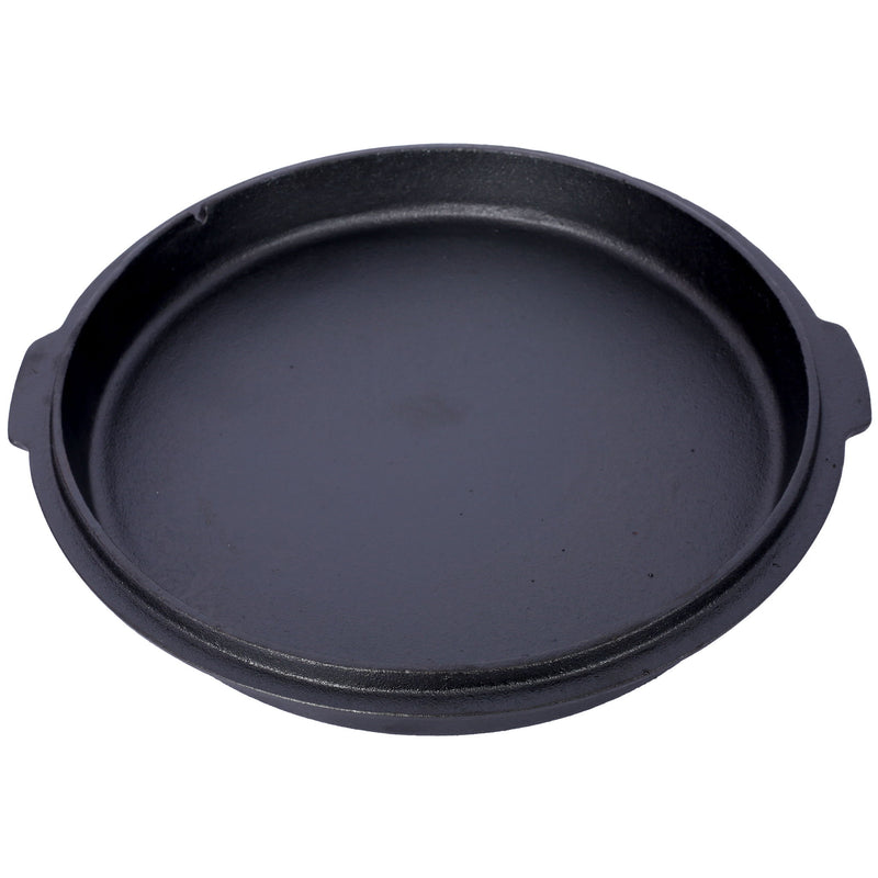 Pre-Seasoned Cast Dutch Oven With Skillet Lid And Pot Rack