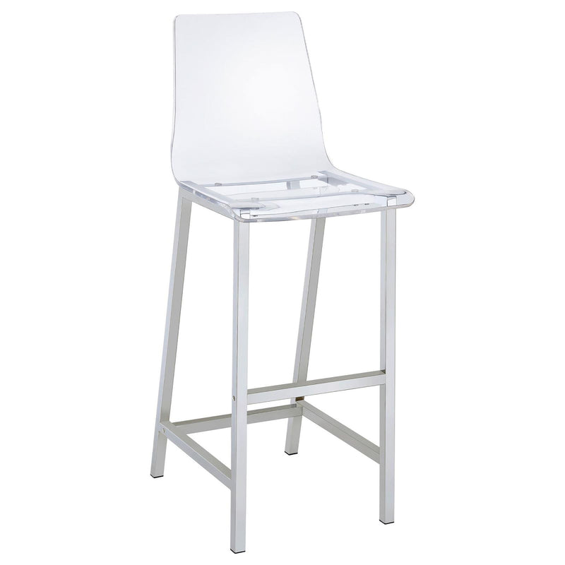 Bar Stools (Set of 2) - Clear