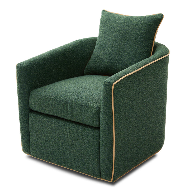 Swivel Accent Chair, Rotating Base, For Living Room