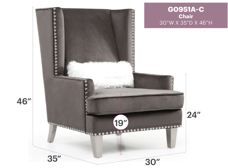 Elegant Traditional Accent Chair