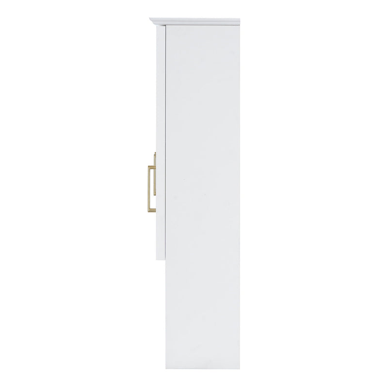 Modern Wall Mounted Medicine Cabinet With Adjustable Shelves, Soft Close Doors, High Define Mirror