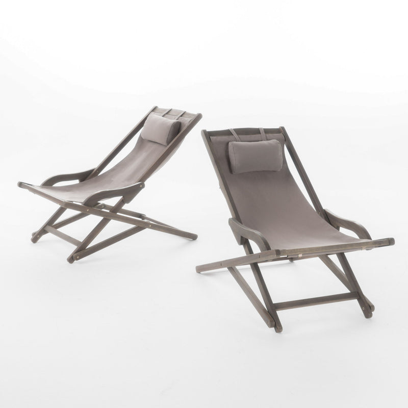 Arcadia - Outdoor Sling Chair With Pillow