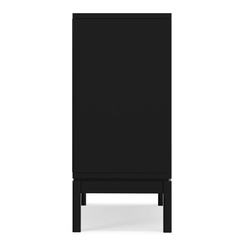 Harper - Low Storage Cabinet - Black