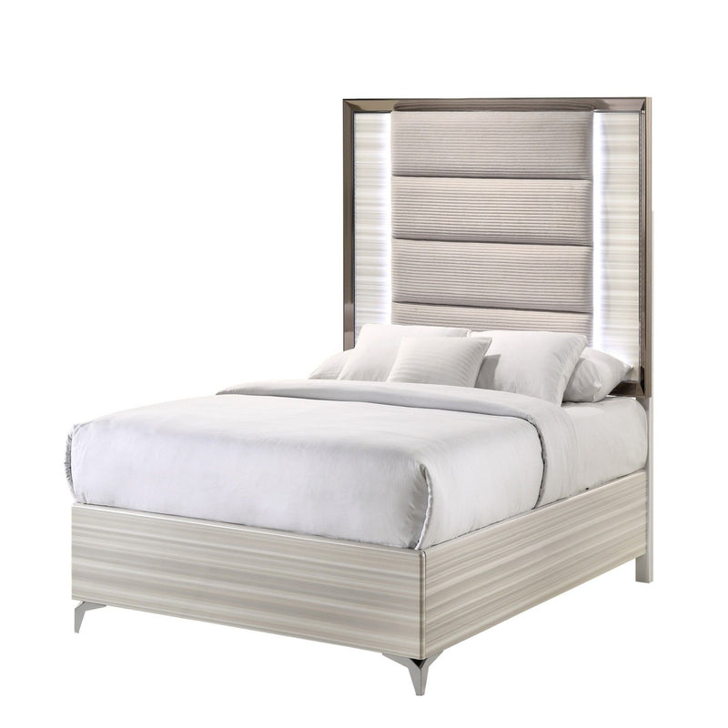 Star - 5 Pieces Bedroom Set Modern Design With LED