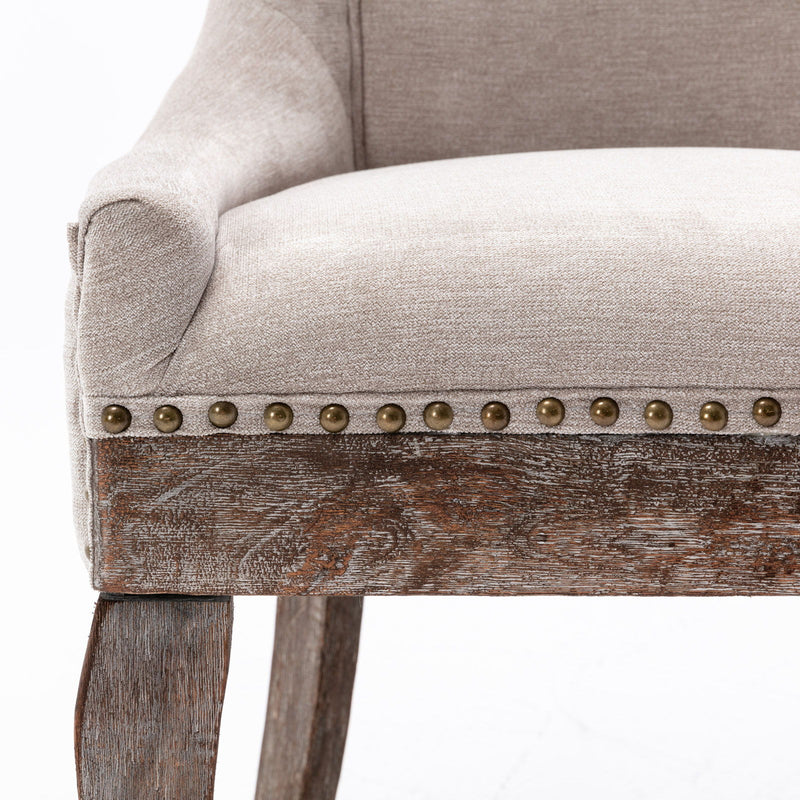 Ultra - Side Dining Chair, Nail Head (Set of 2)