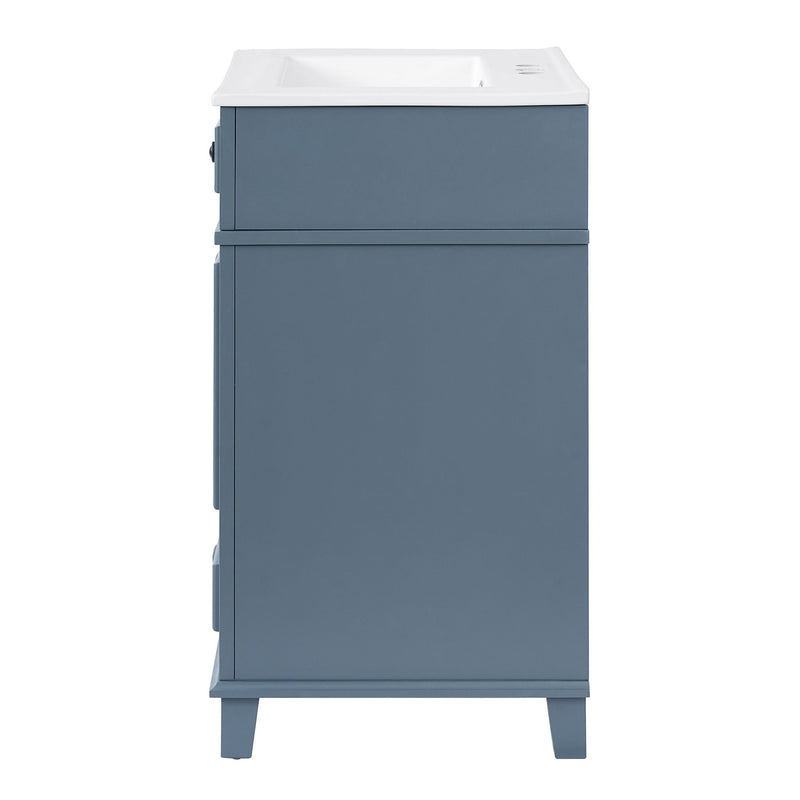 Bathroom Vanity With Sink, Storage Cabinet