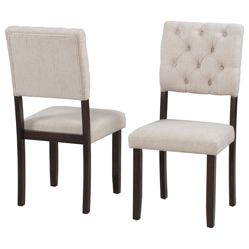 6 Piece Dining Set Retro Style