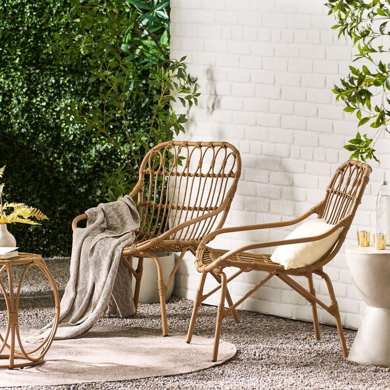 Monsoon - Outdoor Accent Chair With Open Weave Design