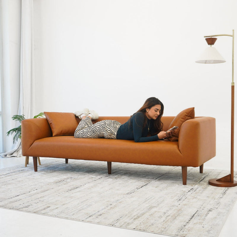 Elwood - Sofa - Cognac