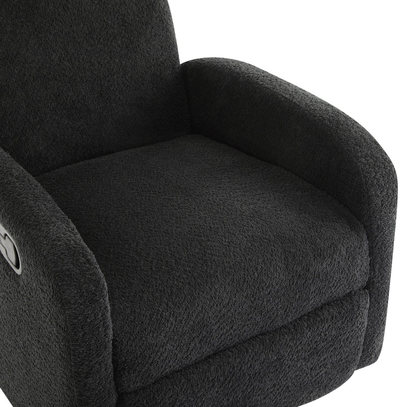 Contemporary 360 Swivel And Glider Recliner Chair