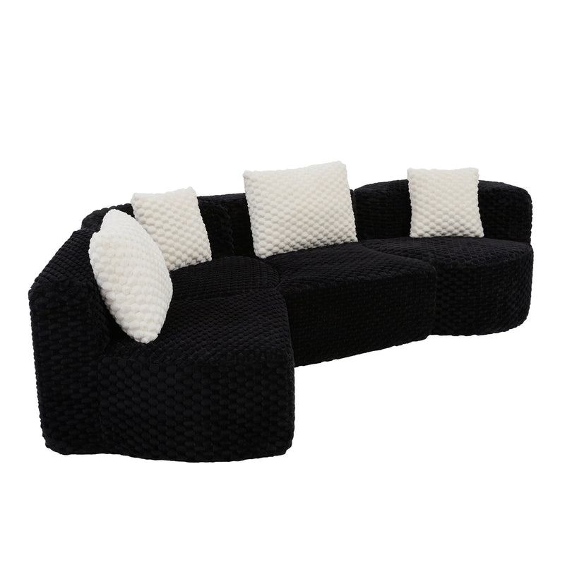 Modular Sectional Sofa With Free Combination Design