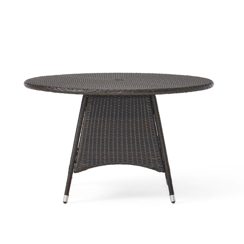 Corsica - Round Dining Table - Brown