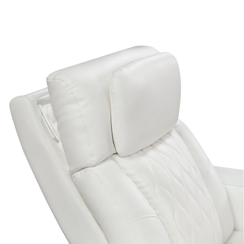 Electra - Power Recliner With Power Headrest, Massage, LED Lighting And USB Control
