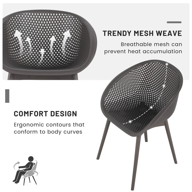 2 Pack Lounge Chair Set & Folding Square Table