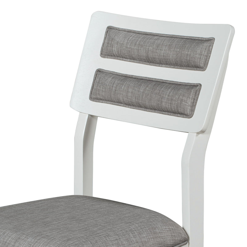 6 Piece Dining Set, Upholstered Chairs And Bench