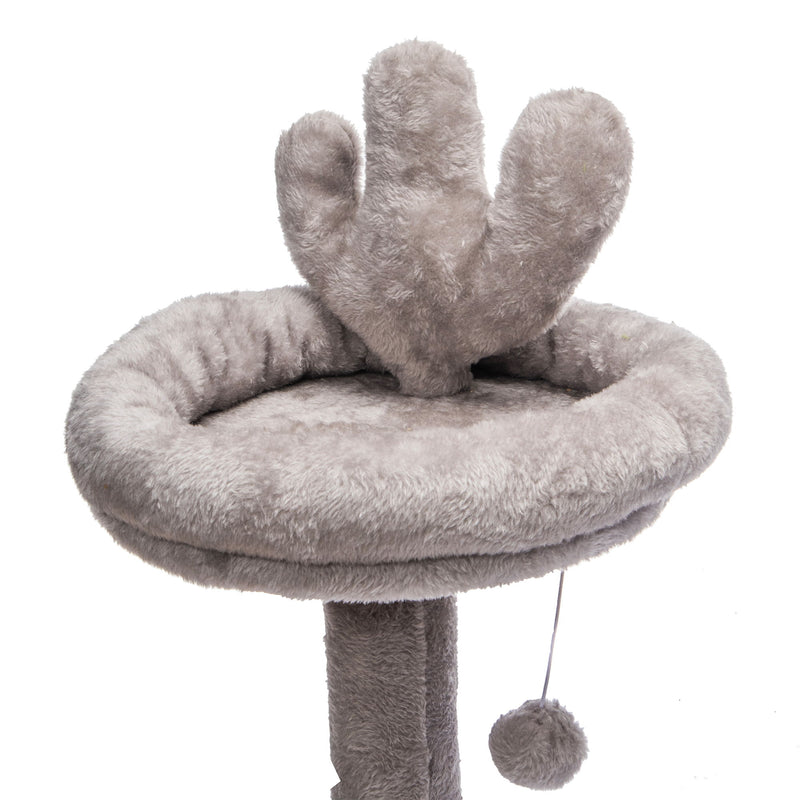 Cactus Cat Tree With Transparent Capsule