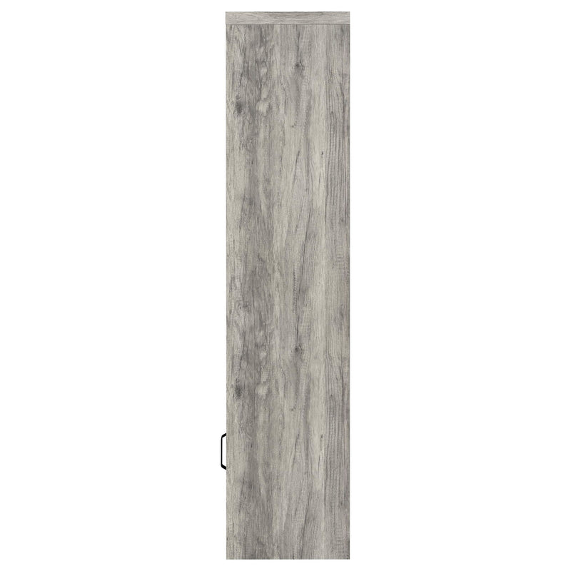 Conifer - 3 Shelf Media Tower - Gray
